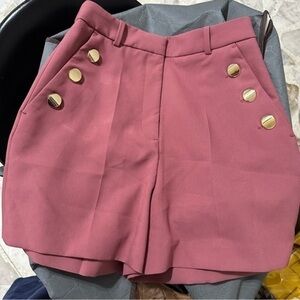ZARA High waist Button shorts 3068/677